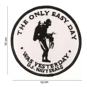 US Navy Seals  The  only Easy Day  in weiß ca 10 cm - Bild 1 von 1
