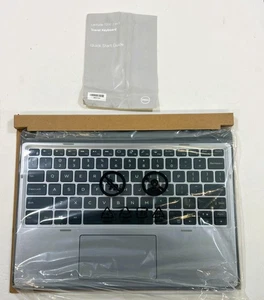 24D3M Dell Latitude 7200 7210 2-in-1 Tablet Mobile Keyboard Backlit K18M - Picture 1 of 8