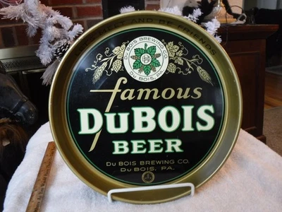 1930-е DuBois Пивной Поднос 12" Блюдо DuBois PA Очень Хорошее Состояние товара - Изображение 1 из 4