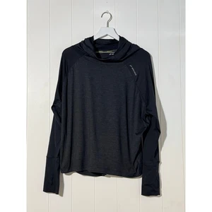 Brooks Running · Large · Athletic Hoodie Pullover Langarm · Schwarz - Bild 1 von 8