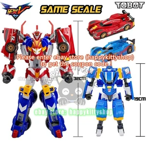 Tobot V Galaxy Detectives 8" Figure Robot Combiner Boys Toy Car Truck Vehicles - Picture 1 of 33