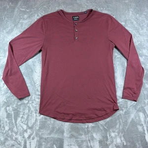 Cuts Clothing Henley Hemd Herren Medium Curve-Hem Pyca Pro Langarm Stretch - Bild 1 von 10