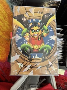 Cómic Robin variante Do You Pooh #1 firmado por Marat / Kincaid NYCC 2023/10 - Imagen 1 de 7