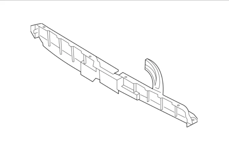 Soporte de parrilla genuino OEM Subaru (91165FJ000) para Crosstrek/Impreza 2012-2017 Foto 1 de 1