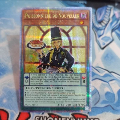 Yugioh Asian English Poissonniere De Nouvelles AGOV-AE019 QCSE - Image 1 of 2
