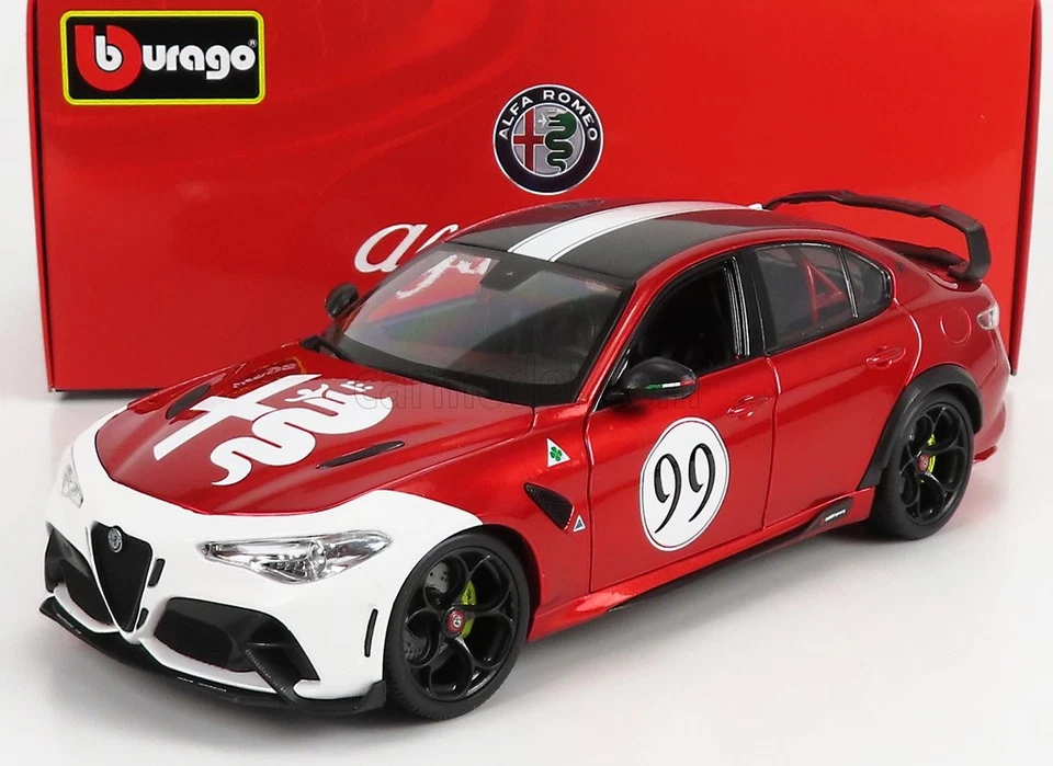 1/18 BURAGO - ALFA ROMEO - GIULIA GTAm N 99 RACING 2020 18-01449 - Immagine 1 di 1