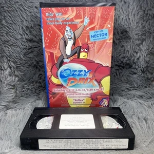Ozzy & Drix VHS Tape 2002 Kids WB Promo Pre-air Episodes Osmosis Jones Cartoon - Picture 1 of 10
