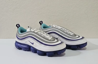 Nike Air VaporMax 97 Grape AJ7291-100 Size 9 Mens Brand New Damaged Box - Image 1 of 4