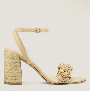 Nuevas sandalias Stuart Weitzman Magnolia Block 85 para mujer talla 7 - Imagen 1 de 13
