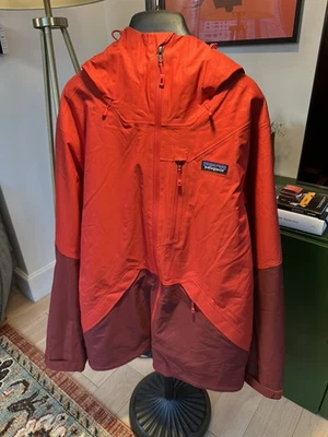 NWT - Patagonia Men’s Small Snowshot Ski and Snowboard  Jacket (Orange/Red) - Image 1 of 4