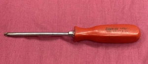 Snap-on SSDZ42 #2 No2 Head Pozidriv Screwdriver Red Hard Handle USA - Bild 1 von 6