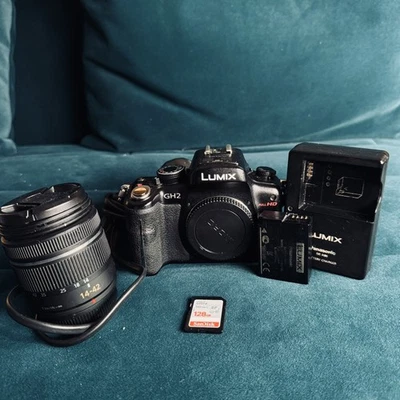 Panasonic GH2 + Lente + Bateria + Carregador – Pronto para Uso – Sensor Limpo - Imagem 1 de 4
