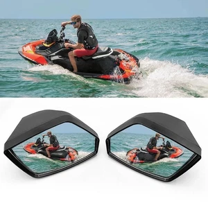 2Pcs Hinten Seite Spiegel Konvexen Seite Spiegel für Meer-doo Professionelle - Picture 1 of 7
