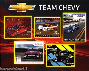 CARTOLINA TEAM CHEVY ROLEX 2012 24 ORE DI DAYTONA BB  - Foto 1 di 1