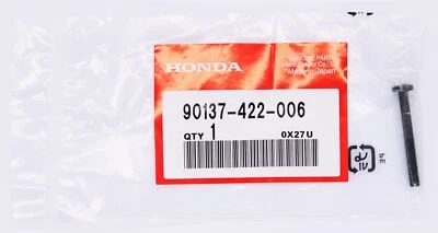Número de pieza de tornillo de tapa Honda - 90137-422-006 Foto 1 de 2