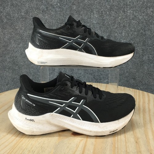 Scarpe Asics donna 6.5 GT 2000 10 sneakers nere stringate casual sportive1012B506