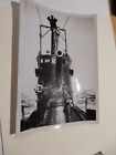 italian submarine - GERMAN WW2 PRESS PHOTOGRAPH   AUTHENTIC ORIGINAL  u boat  a