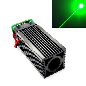 Módulo láser punto grueso luz verde 520nm 300mW 12V 90*30mm - Imagen 1 de 8