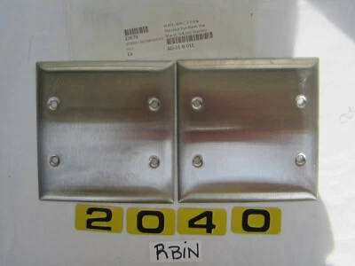 LOTE DE 2 PLACAS DE PAREDE HUBBELL SS23 - Imagem 1 de 4