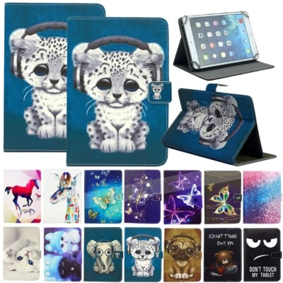 Premium Case For Laser 7 / 10 Inch Android Tablet Universal Leather Stand Cover - Image 1 of 4