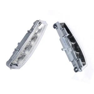 Set of 2 Front Left & Right Daytime Running Light Headlamp For Mercedes-Benz C63 - Picture 1 of 4
