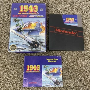circle seal 1943 The Battle of Midway complete in box nintendo nes original game - Picture 1 of 13