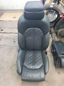 13 14 15 16 17 S8 Right Front Leather Seat, Heated, Ventilated, Massage, Sport - Picture 1 of 12