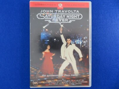 Saturday Night Fever - John Travolta - DVD - Region 4 - Fast Postage !! - image 1 of 2