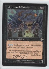 2000 Magic: The Gathering - Invasion Phyrexian Infiltrator #116 0a1
