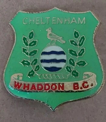WHADDON BOWLING CLUB Vintage Collectors Enamel Pin Badge Bowls CHELTENHAM - Image 1 of 2