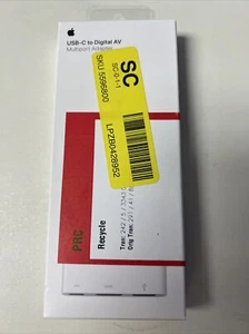 Original Apple USB-C Digital AV Multiport Adapter MUF82AM/A OPEN BOX - Bild 1 von 3