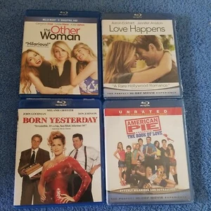 4 Comedy Blu Ray,Other Woman,Love Happens,Book of Love,Born Yesterday - Picture 1 of 6