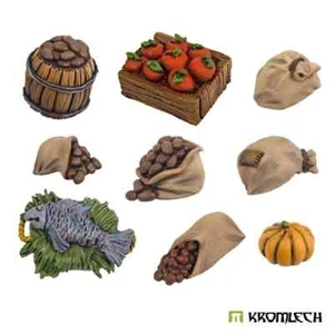 KROMLECH FANTASY TOWN MARKETPLACE SET 1 - Imagen 1 de 3