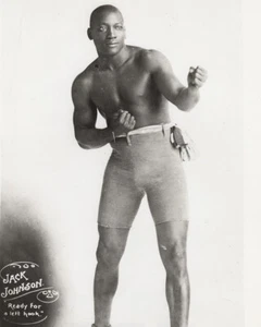 Foto Jack Johnson 8X10 Campeón Mundial Peso Pesado Derechos Civiles Boxer 25 - Imagen 1 de 1