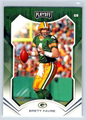 2021 Playoff Football - Brett Favre - Green Bay Packers - Base - #143 - Image 1 of 2