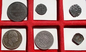Zecche Italiane Insieme di 6 pezzi in Ae e Ag - Foto 1 di 2