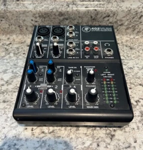 Mackie 402VLZ4 4-channel Soundboard Mixing Console Mixer - Picture 1 of 2