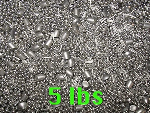 5 lbs JOYERO DE ACERO INOXIDABLE MEZCLA 4 FORMAS 6 TAMAÑOS MEDIANOS/PEQUEÑOS - Imagen 1 de 1