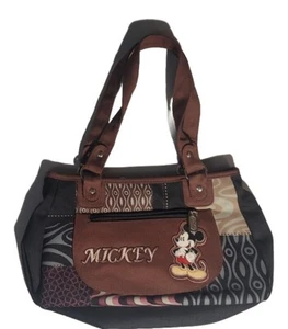 Disney Mickey Vintage Canvas Shoulder HandBag Purse New Never Used  - Picture 1 of 7