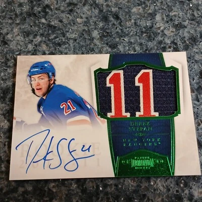 2010-11 Dominion Hockey Derek Stepan Emerald Rookie - 4/5 - Image 1 of 4