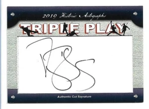Autógrafo histórico Darryl Strawberry 2019 triple corte firma automático - Imagen 1 de 2