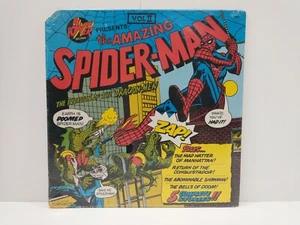 Vintage 1974 Amazing Spider Man: Invasion of The Dragon Men VINYL RECORD Sealed! - Bild 1 von 8