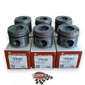 6X PISTON & RING 84.00MM JEEP GRAND CHEROKEE EXF RAM 1500 ECO DIESEL L630 A630 - Picture 1 of 10