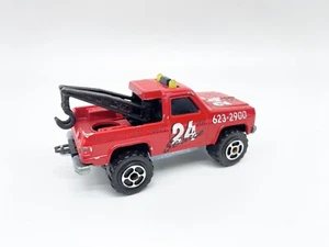Majorette Depanneuse No. 291 24 Hr Service Red Chevy 4×4 Tow Towing No 228 - Picture 1 of 7