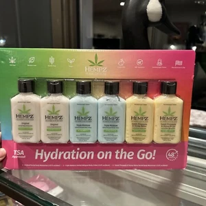 Hempz Lotion Hydration on the Go, 2.25 Fluid Ounce Pack of 6 Ships Out Fast New - Picture 1 of 2