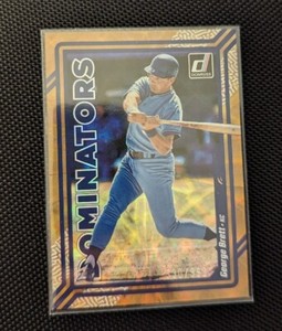 2023 Donruss George Brett Dominators Insert #/999 - ROYALS - FREE SHIPPING