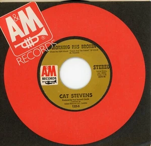 CAT STEVENS Morning Has Broken 1972 A&M 45rpm Folk Rock NOS - Imagen 1 de 1