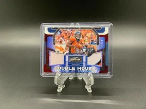 2020 PANINI PLAYBOOK COURTLAND SUTTON DOUBLE MOVES #DM-CS RED /25 JERSEY RELIC - Picture 1 of 2