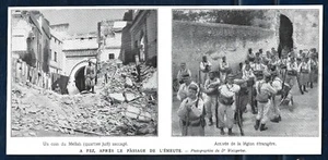 1912 - FEZ AFTER THE PASSAGE DE L AUFSTAND POGROM. 3Z490 - Bild 1 von 1