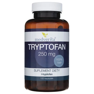Medverita Medverita Tryptophan L-tryptophan 250 mg 100 Kapseln - Bild 1 von 4